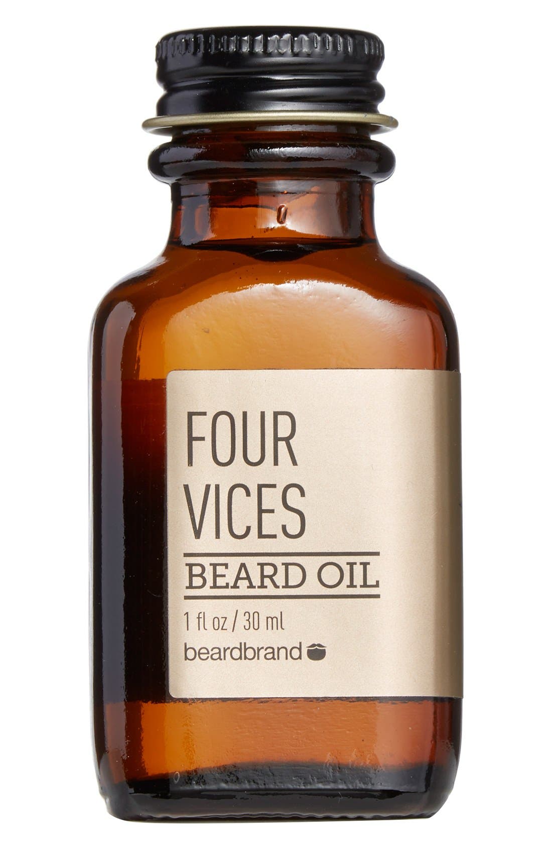 beardbrand 'Four Vices' Beard Oil Nordstrom