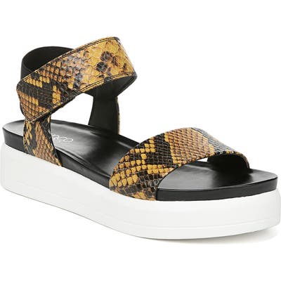 Franco Sarto Kana Platform Sandal, Yellow
