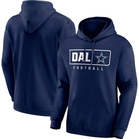 Men's Fanatics Branded Heather Gray Dallas Cowboys Playability Pullover Sweatshirt Size: Medium