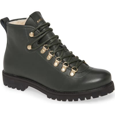 Blackstone Sl81 Genuine Shearling Lined Hiking Boot, Blue