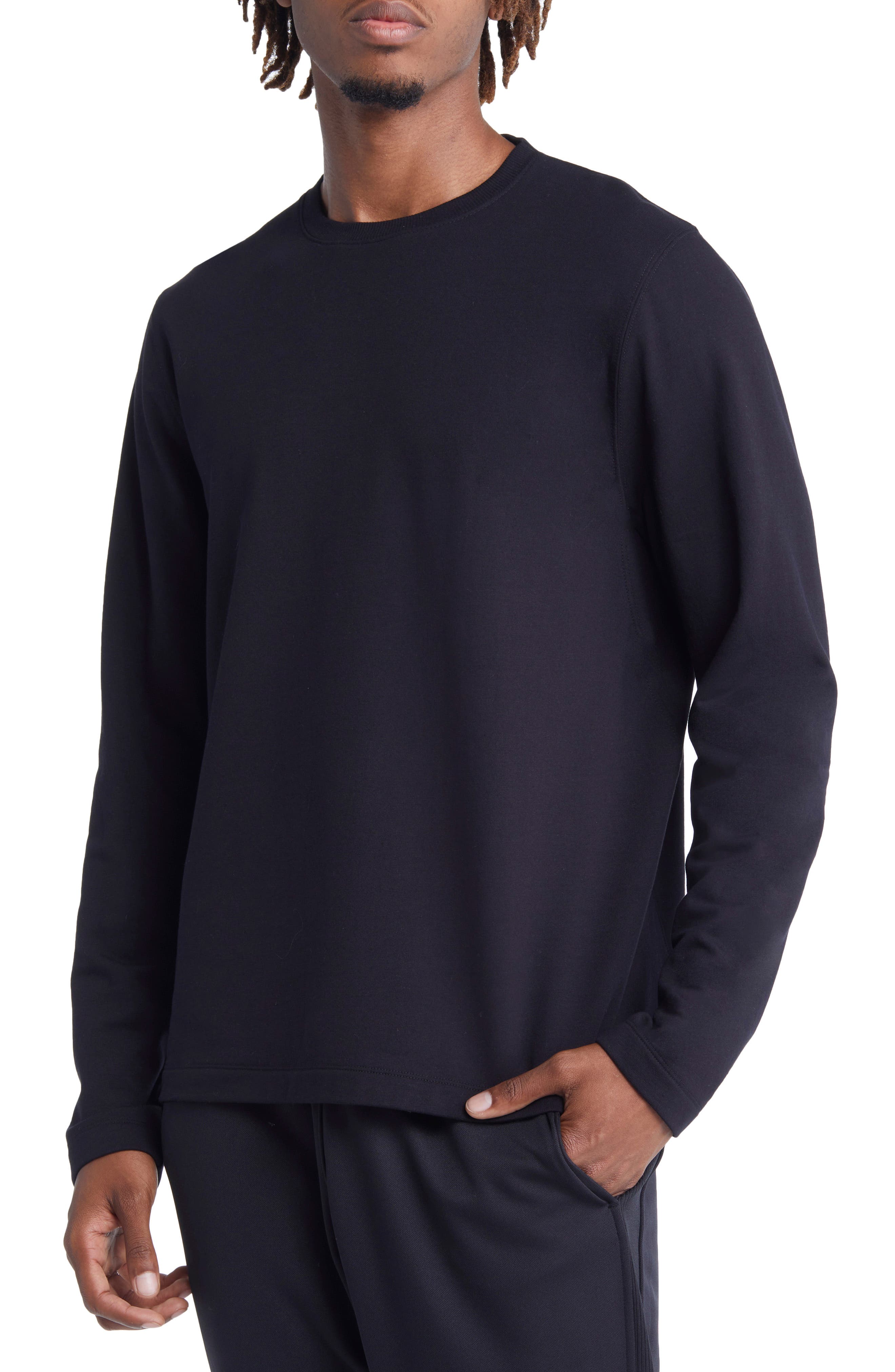 Zella Fleece Pullover Sweatshirt 