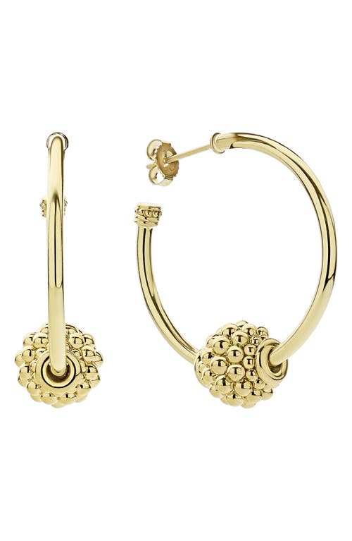 LAGOS Caviar Gold Small Hoop Earrings at Nordstrom