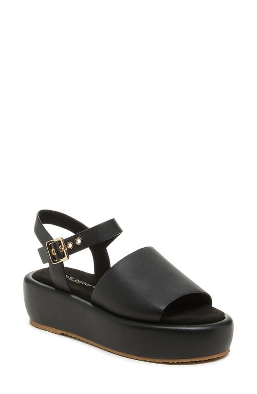 Kelsi Dagger Brooklyn Birdie Platform Sandal Black at Nordstrom,