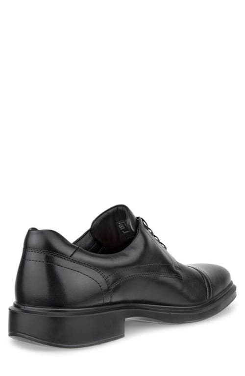 Shop Ecco Helsinki 2.0 Cap Toe Derby In Black