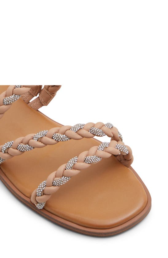 Shop Aldo Tritoney Slide Sandal In Medium Beige