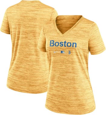 Nike Women's Boston Red Sox Gold 2021 City Connect Replica Baseball Jersey