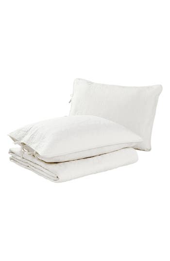 Laura Ashley Felicity Twin Quilt & Sham Set In White