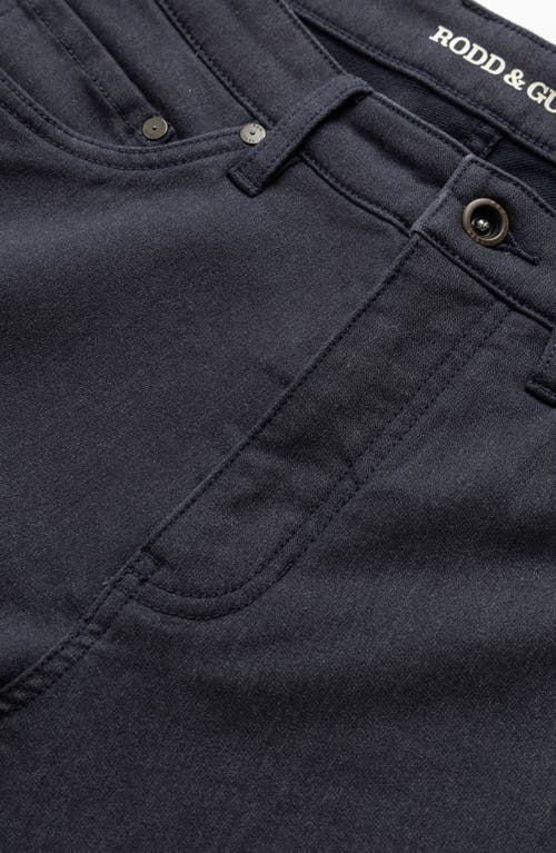 Rodd & Gunn Motion Melangé Pants In Navy