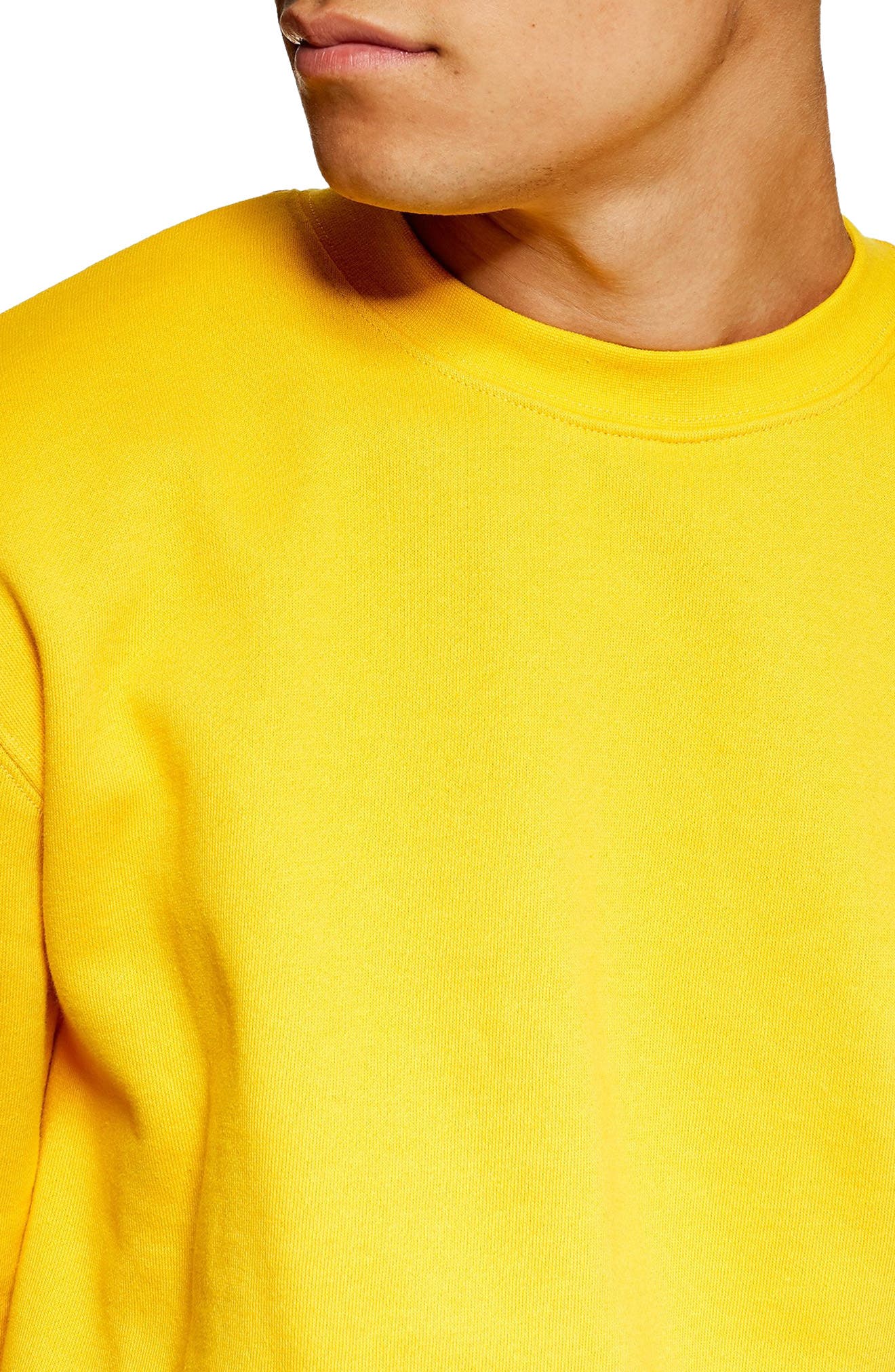 topman yellow sweatshirt