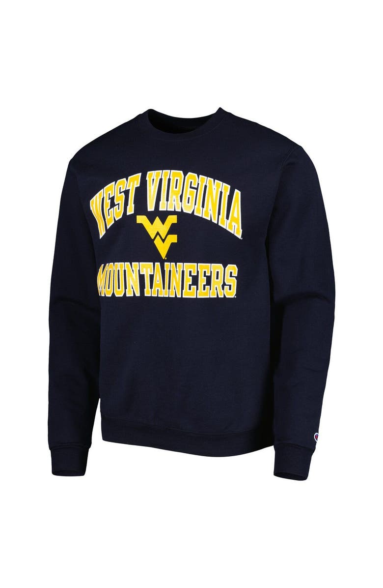 Chicka-D NCAA West Virginia Mountaineers Women's Pullover Sweatshirt - Burnout Fleece, Oatmeal, Size X-Large