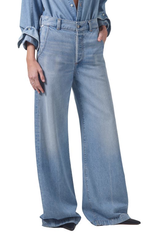 Citizens Of Humanity Beverly Slouchy Denim Bootcut Jeans In Lune