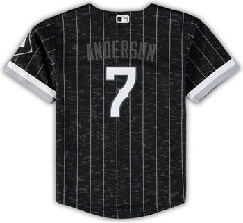 Nike Youth Chicago White Sox Tim Anderson Black Alternate Replica Player Jersey