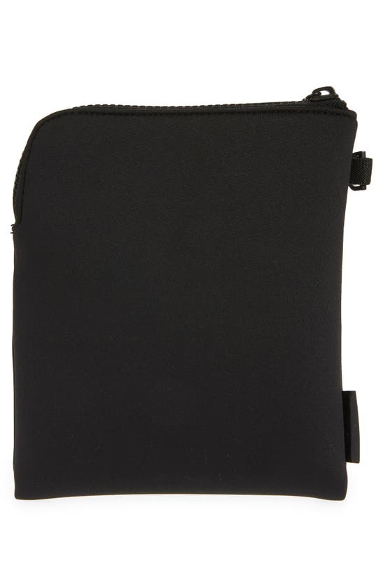 Dagne Dover Skye Organic Cotton Essentials Pouch In Black