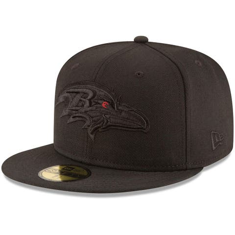 New Era Men's Baltimore Ravens Game Adjustable Grey Bucket Hat