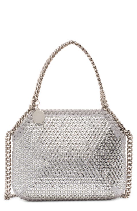 Mini Falabella Crystal Embellished Tote