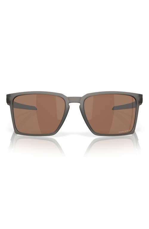 Oakley Exchange Sun 56mm Polarized Rectangular Sunglasses in Smoke at Nordstrom