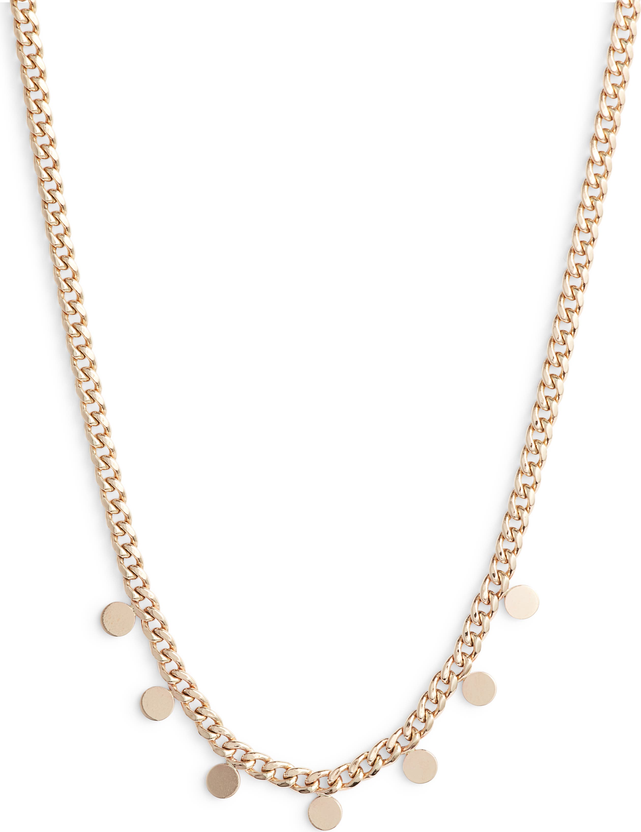 Zo Chicco Itty Bitty Disc Necklace Nordstrom Disc necklace