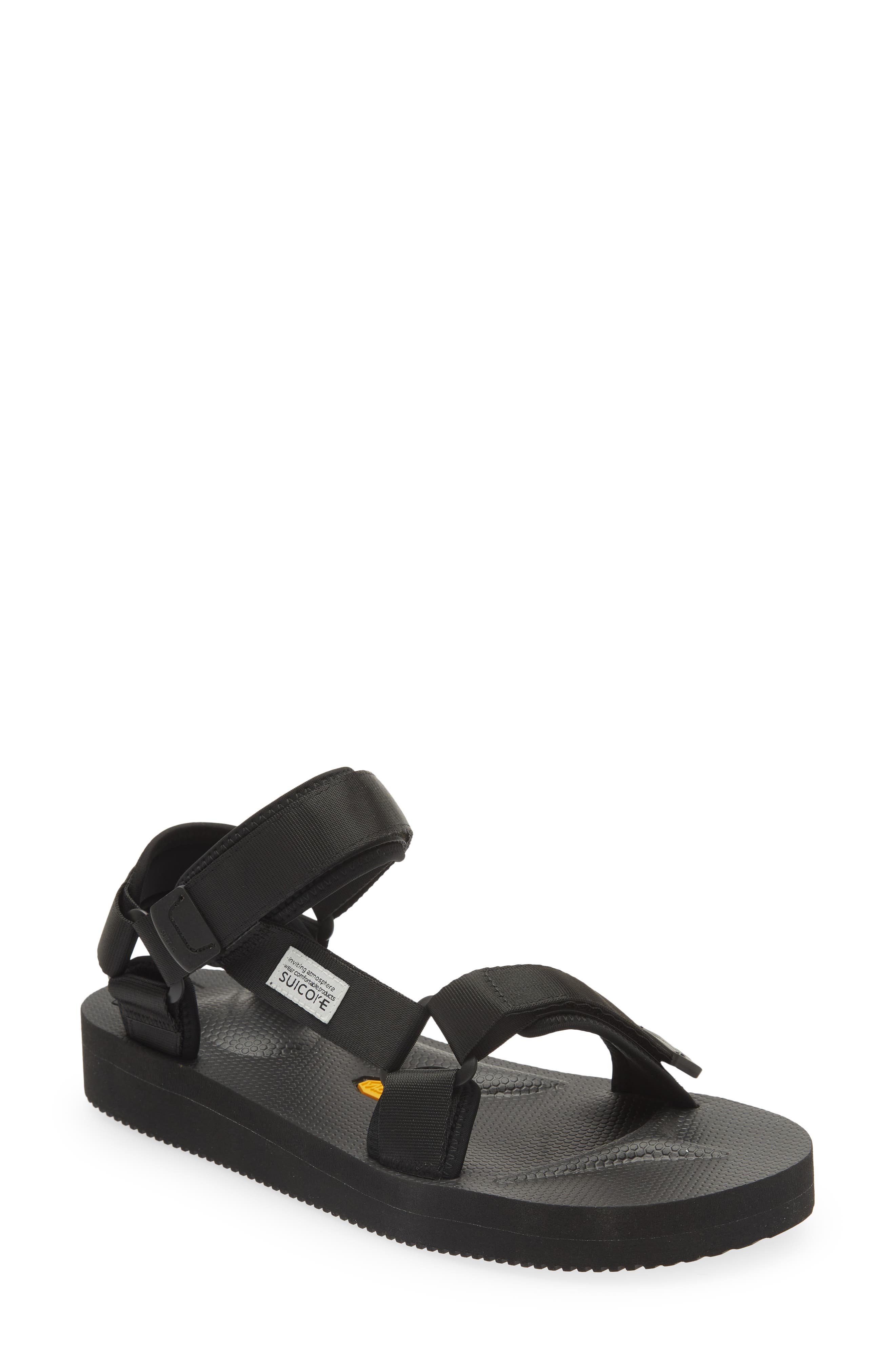 slides and flip flops Suicoke Side Lace-up Detail Sandals in Black for Men Save 4% Mens Sandals slides and flip flops Suicoke Sandals 