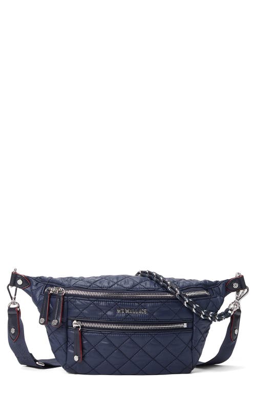 MZ Wallace Small Crosby Quilted Nylon Convertible Sling Bag in Dawn at Nordstrom