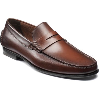 Santoni Ikangia Penny Loafer - Brown