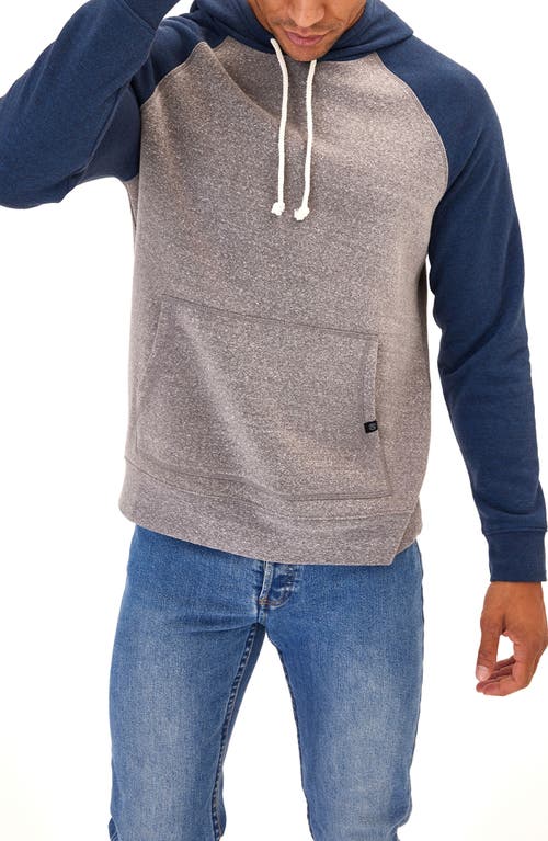 Shop Threads 4 Thought Baseline Hoodie In Heather Grey/midnight