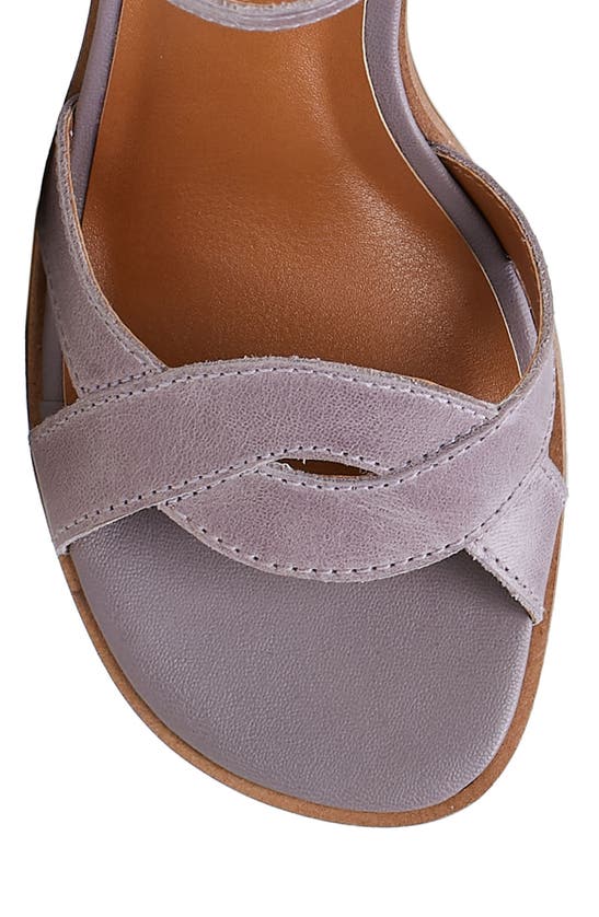 Shop Lucky Brand Sarwa Ankle Strap Sandal In Orchid