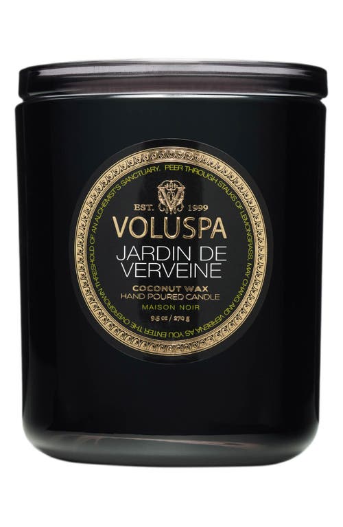 Voluspa Jardin de Verveine Classic Candle in Black Tones at Nordstrom, Size One Size Oz