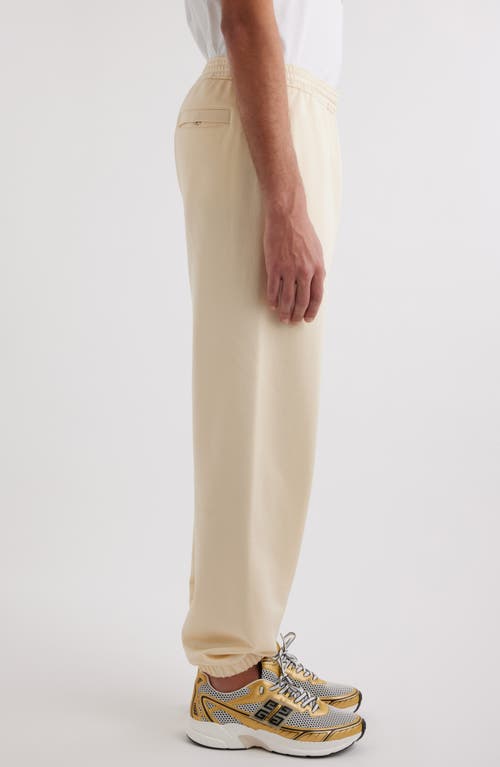 Shop Givenchy Simple Track Pants In Ivory