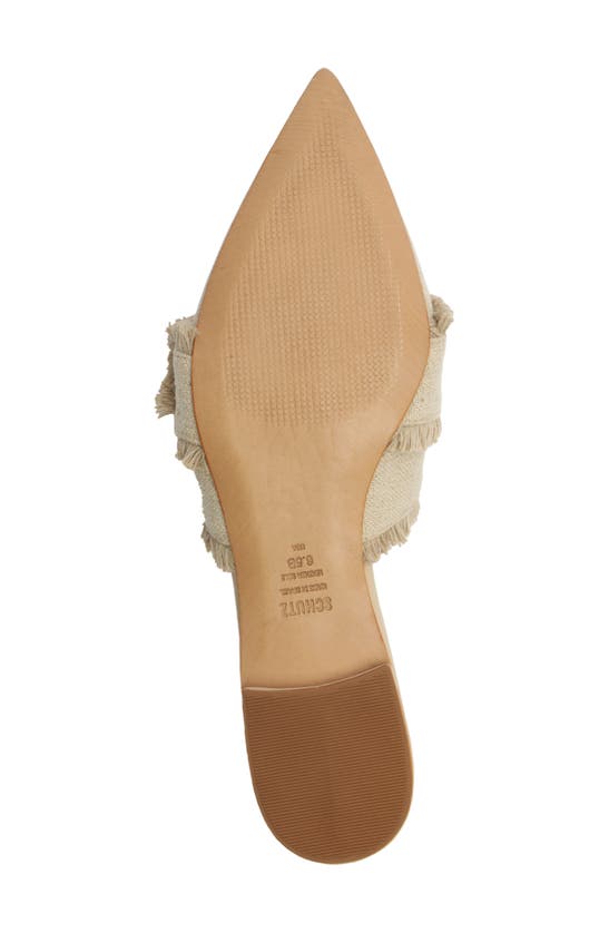Shop Schutz Enola Pointed Toe Mule In Oyster