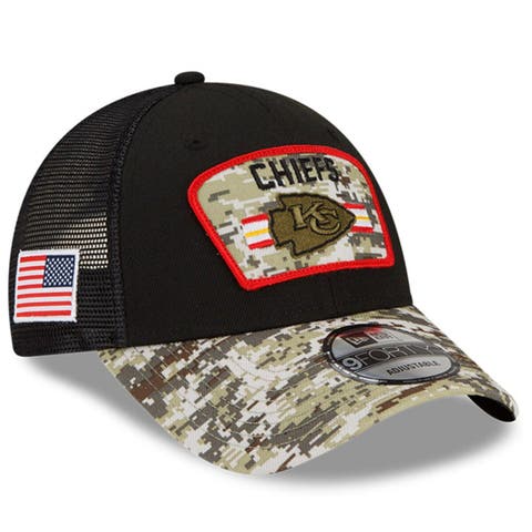 Men's New Era Tan Kansas City Chiefs Golfer Snapback Hat