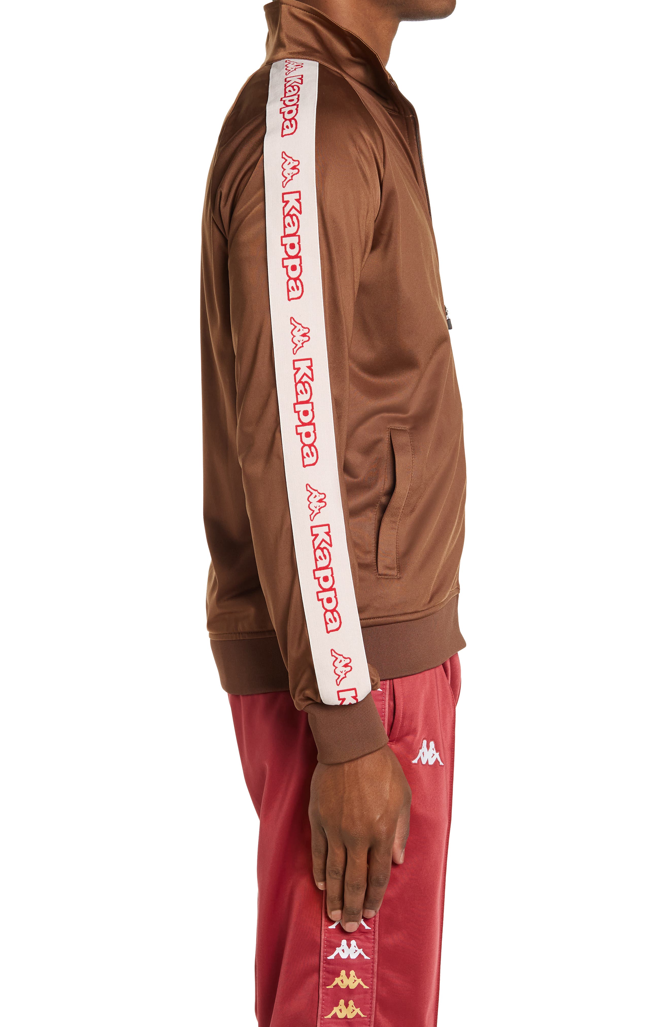 pink kappa track jacket