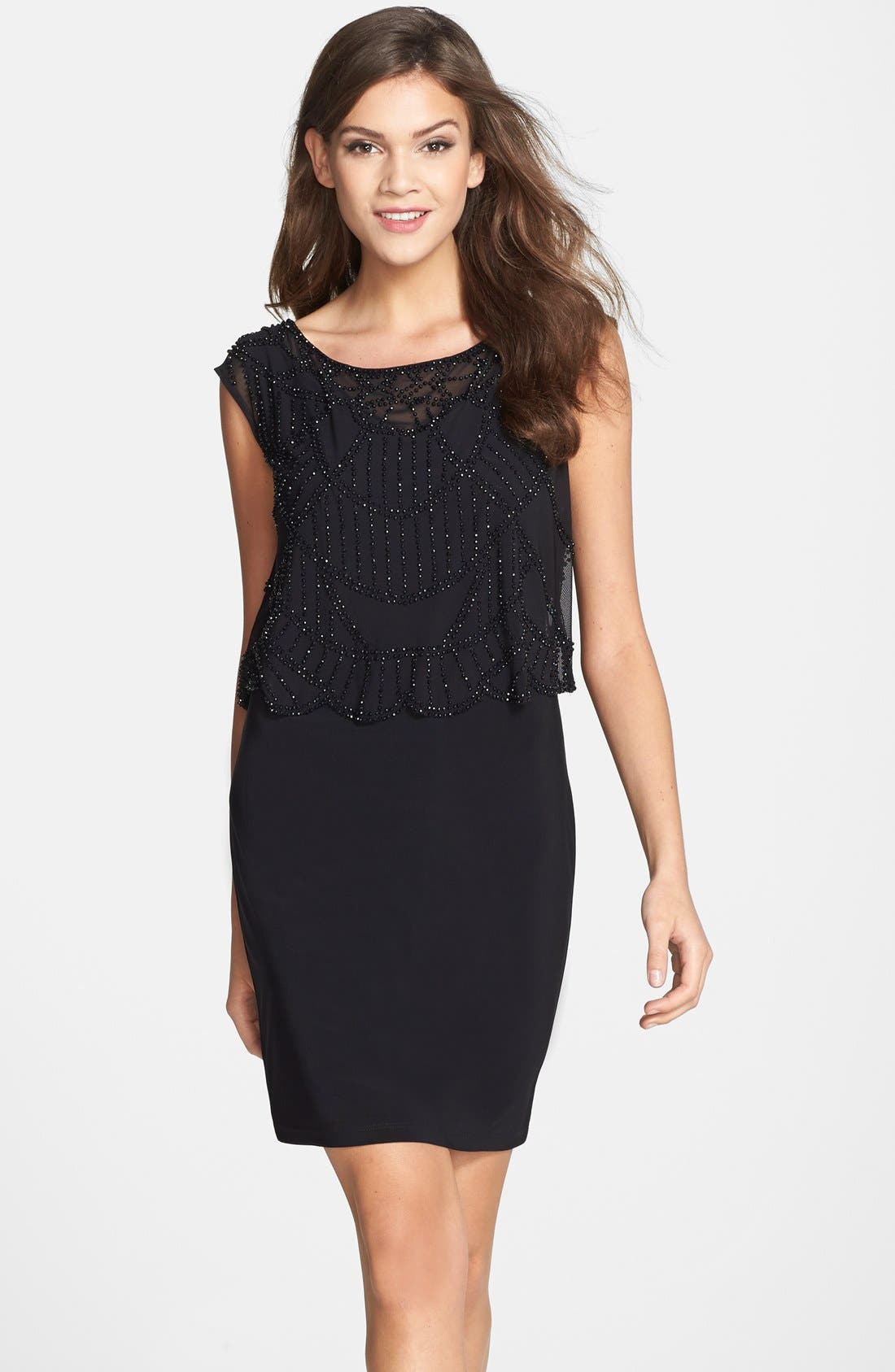 Xscape Embellished Popover Dress Nordstrom