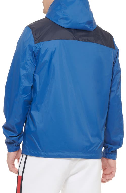TOMMY HILFIGER TOMMY HILFIGER HOODED RAIN SLICKER JACKET