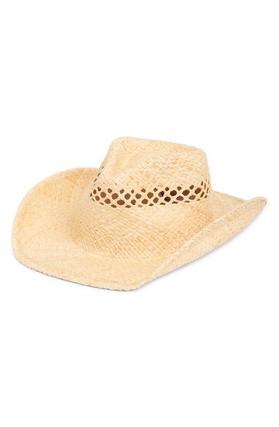 Shop Lack Of Color The Desert Cowboy Hat In Natural/ Natural