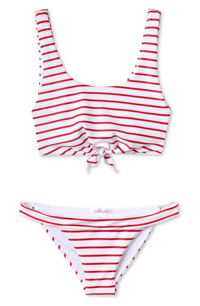 Stella Cove Stripe Two-Piece Swimsuit (Little Girls & Big Girls ...