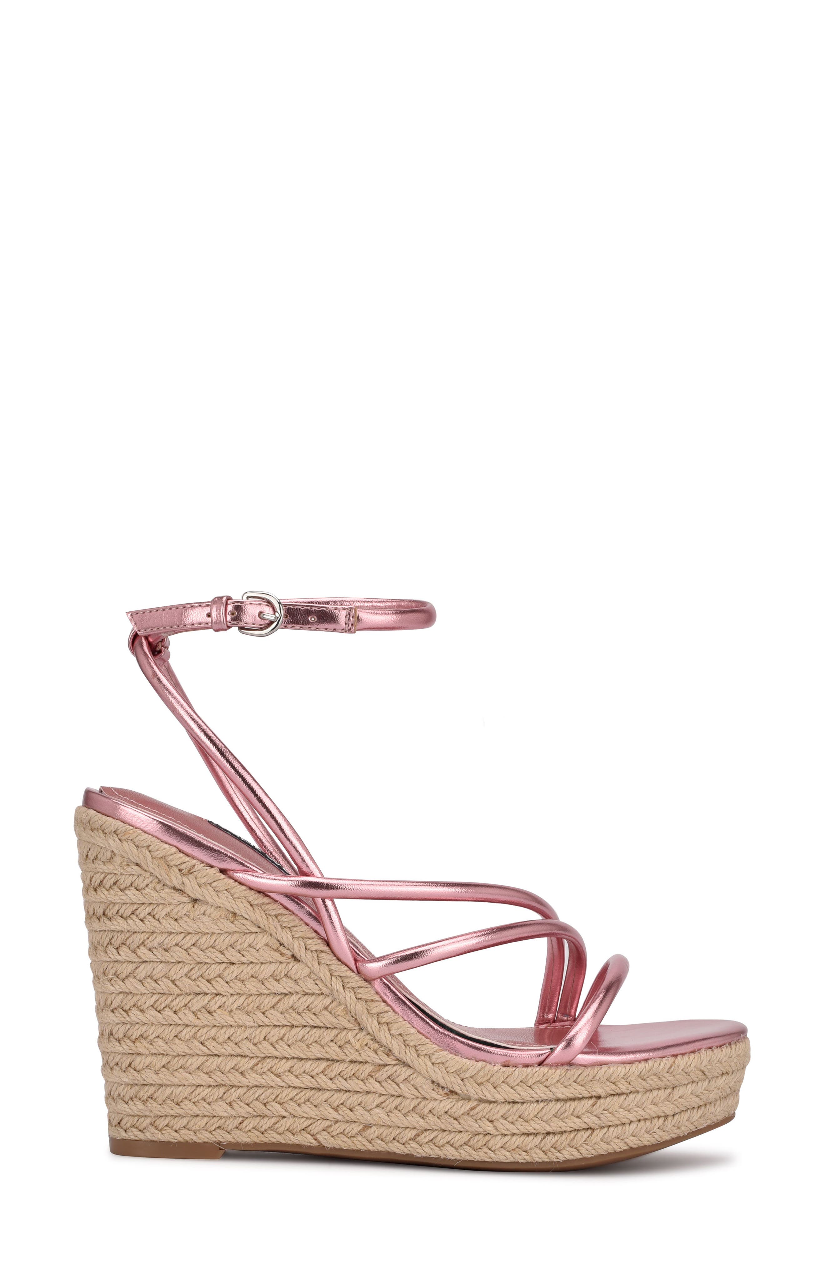 nine west platform wedges