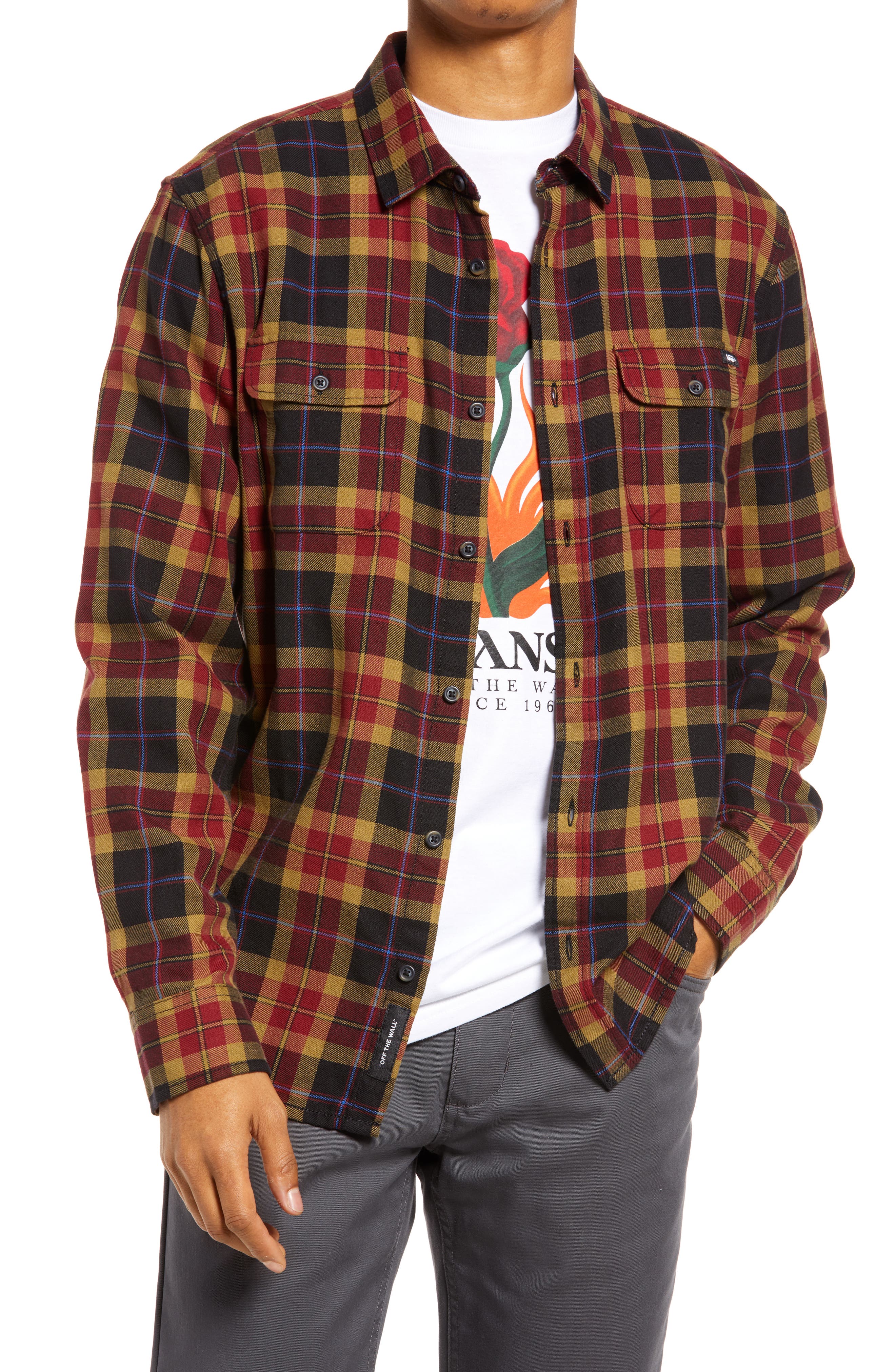 vans shirt pacsun