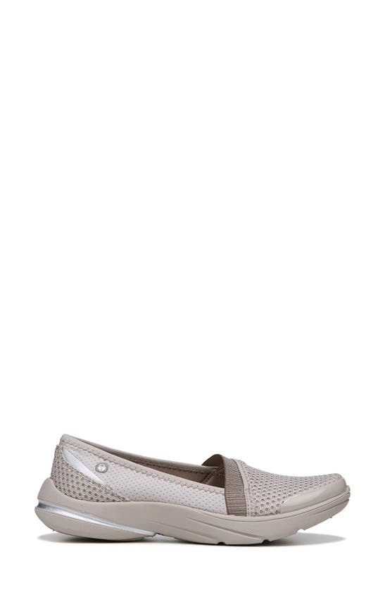 Shop Bzees Lollipop Slip-on Sneaker In Taupe Fabric