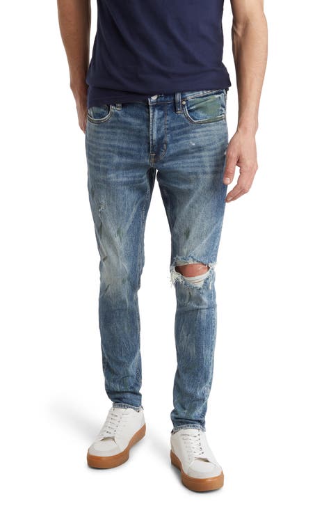 Zack Distressed Skinny Jeans