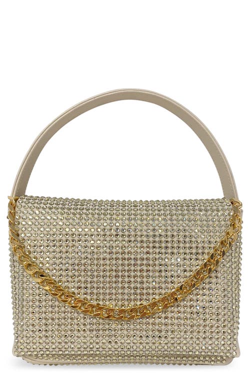 Taylor Top Handle Bag in Gold Crystal