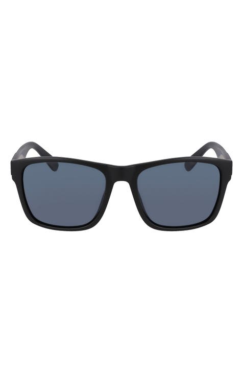 55mm Polarized Square Sunglasses