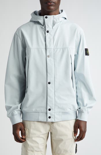 Stone island 2024 waterproof hooded jacket