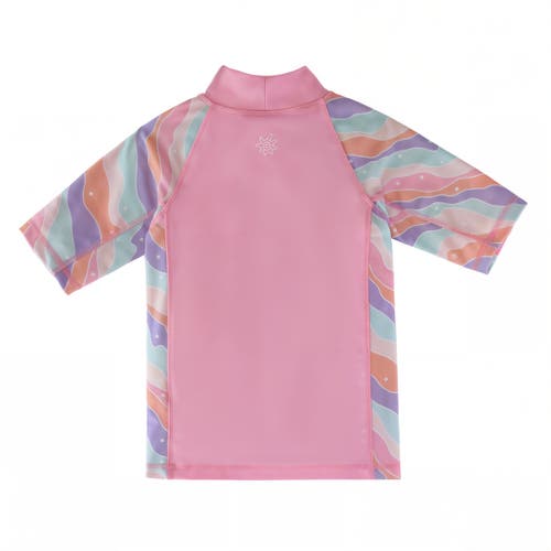 Shop Uv Skinz Short Sleeve Sunny Swim Shirt In Rollin Along