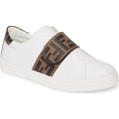 Fendi Double-F Logo Low Top Sneaker