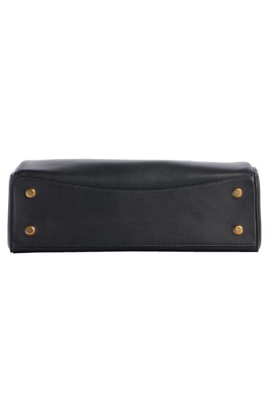 Balenciaga Shoulder Bag Structured Gold-tone Hardware In Black