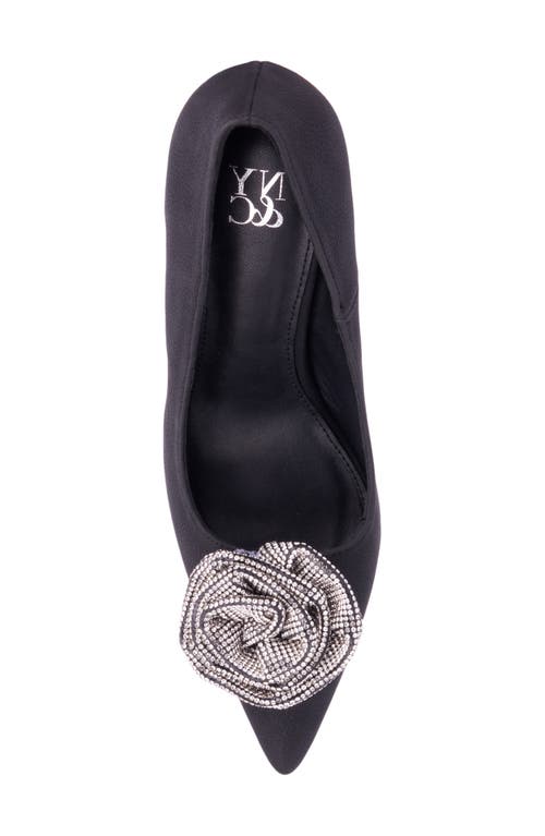 New York And Company Ilyana Pointed Toe Pump In Black