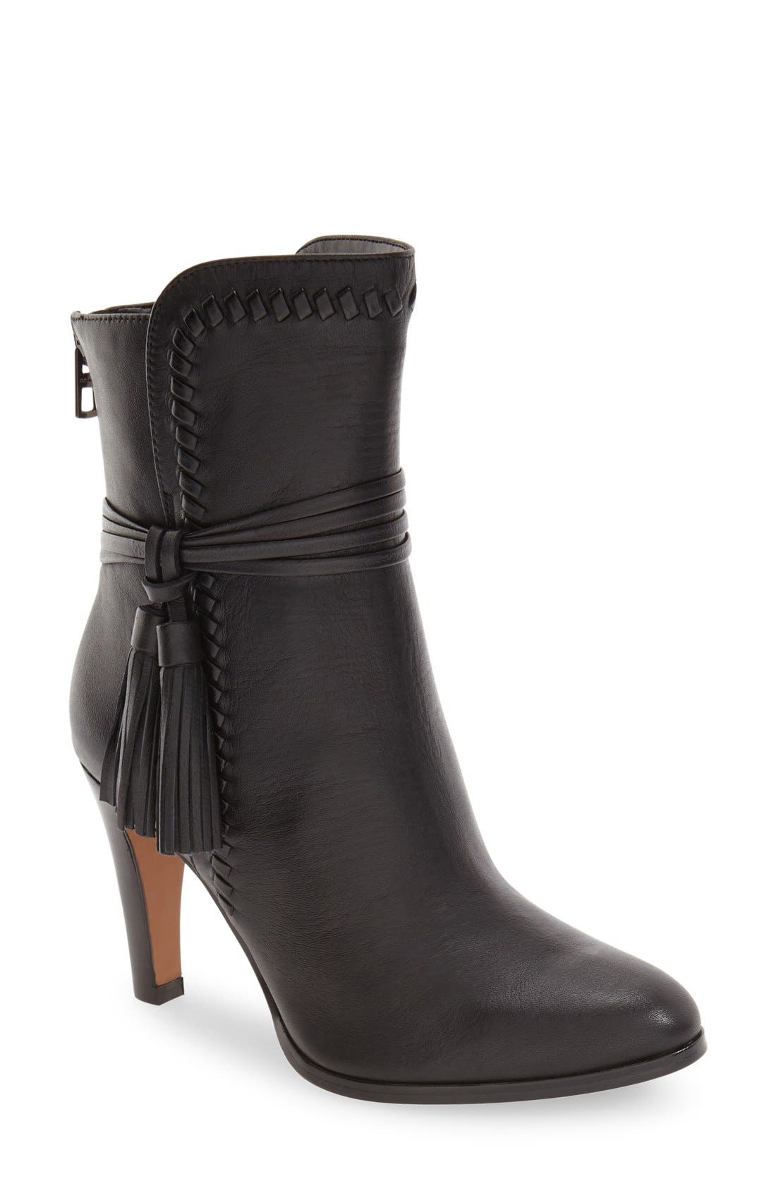 COACH 'Jessie' Tassel Zip Bootie (Women) Nordstrom
