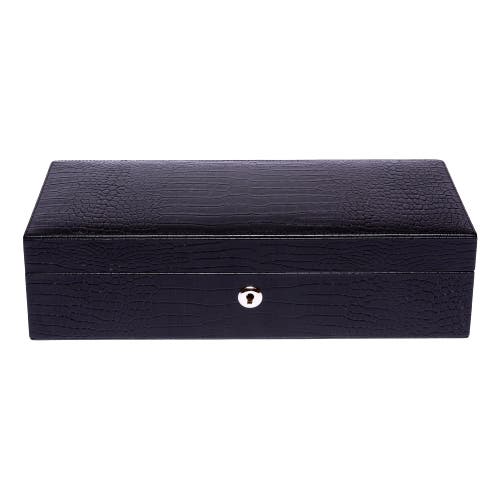 Rapport London Brompton Five Watch Box In Black