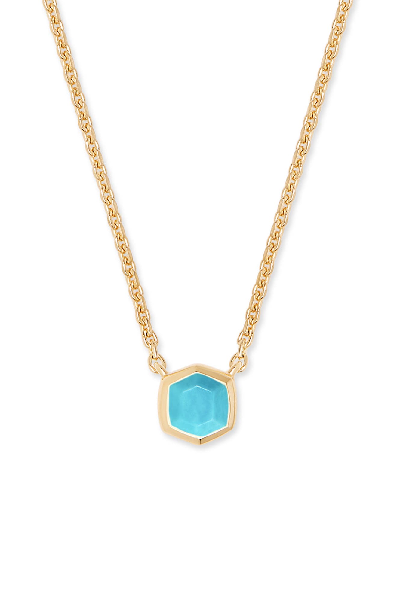 blue green pendant