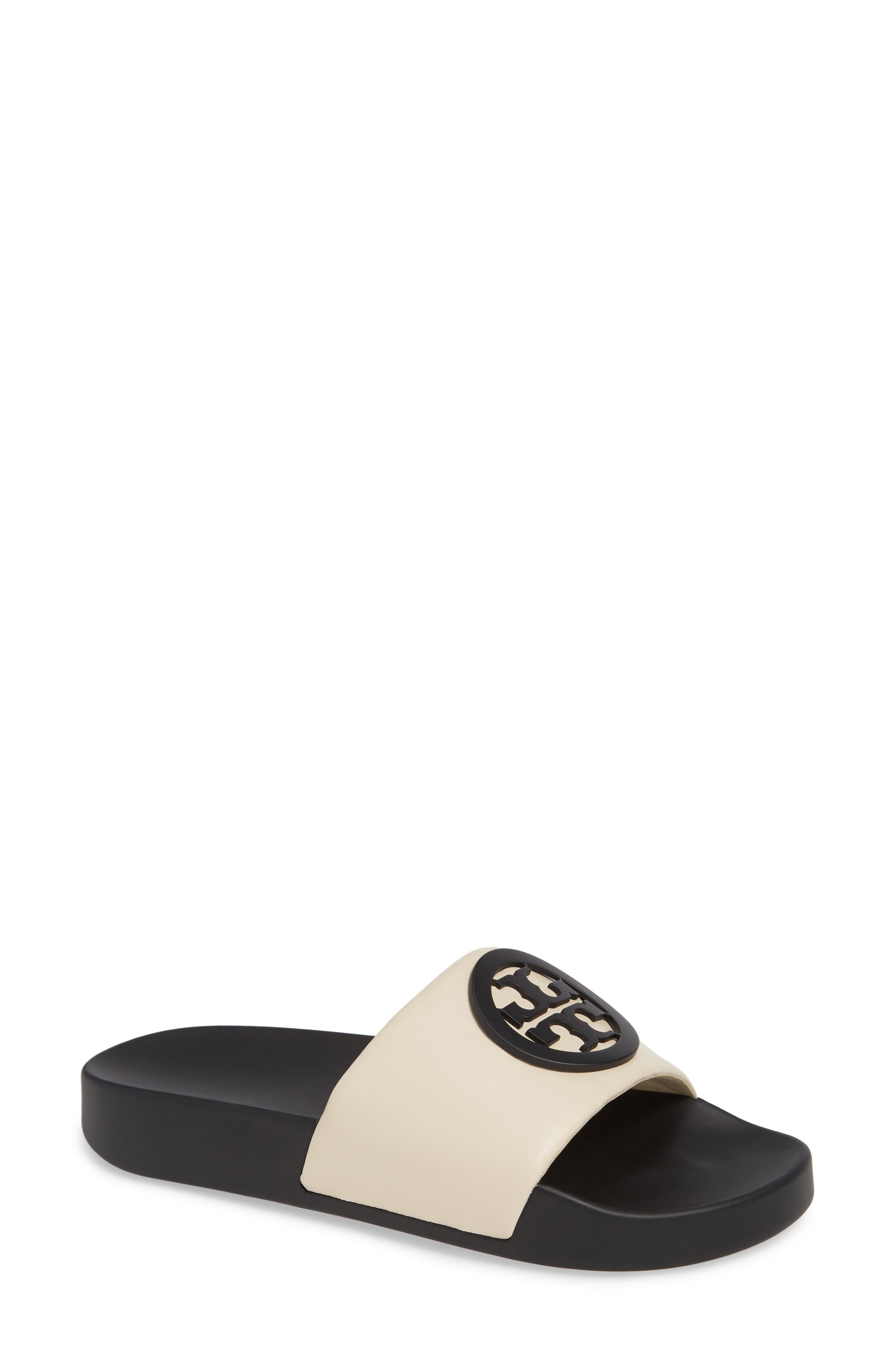 Tory Burch Lina Slide Sandal, Beige